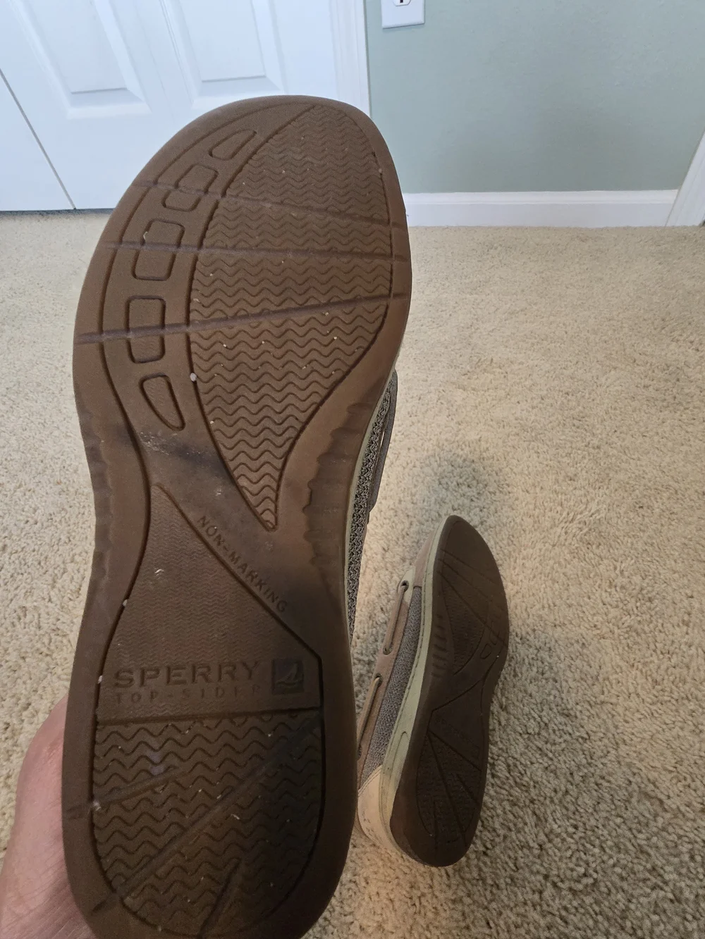 Sperry Women's Tan Leather Boat Shoes